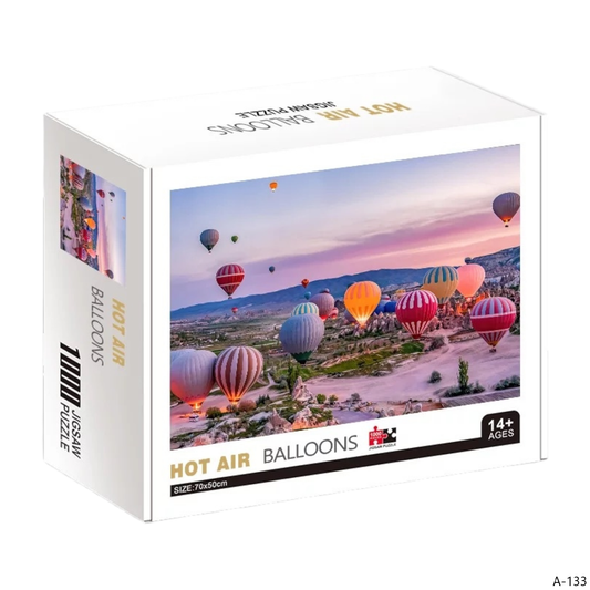 Hot Air Balloon Puzzle 1000 Pieces