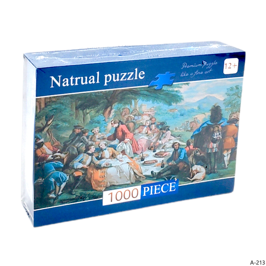 An Aristocratic Hunting Party Puzzle 1000 Pieces