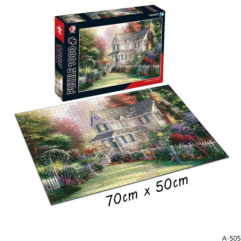 Scenery House Entrance 1000 Puzzle