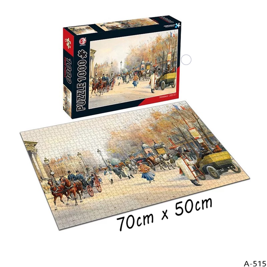 Busy Road Puzzle 1000 Pieces