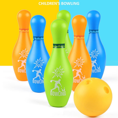 Bowling Set for Children 6 Plastic Bowling Pins