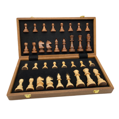 Wooden Chess 45cm Non-magnet Board