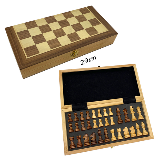 Magnet Wooden Chess Board 29cm