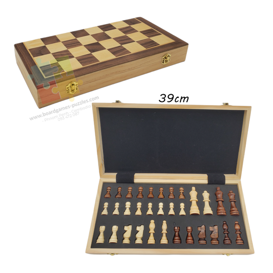Magnet Wooden Chess Set 39cm