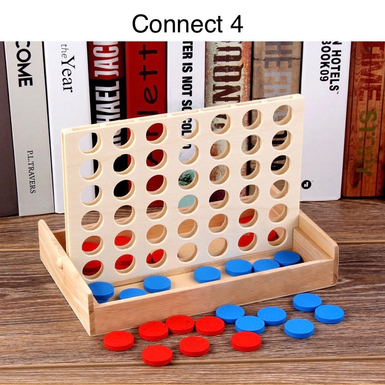 Wooden Connect 4 – Boardgames and Puzzles