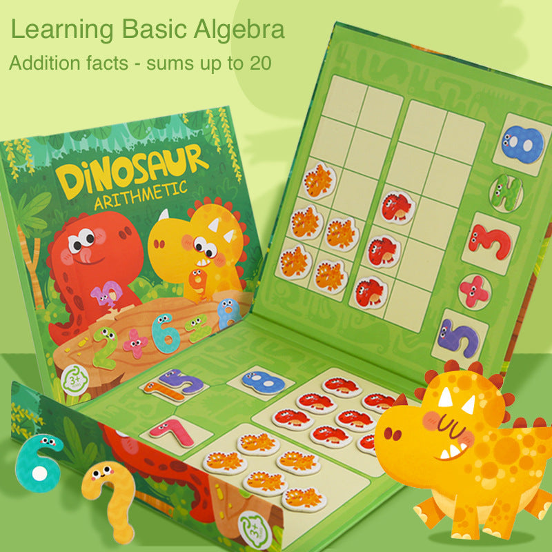 Learning Dinosaur Math Game Dinosaur Arithmetic Math Learning Tools – Boardgames and Puzzles