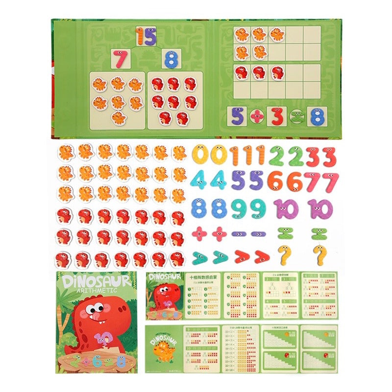 Learning Dinosaur Math Game Dinosaur Arithmetic Math Learning Tools – Boardgames and Puzzles