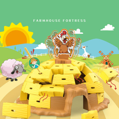 Farmhouse Fortress Demolition Game