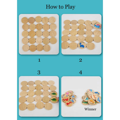 Find The Same Game Dinosaur World Matching Memory Game