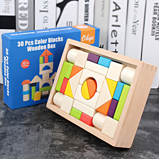 Color Wooden Block