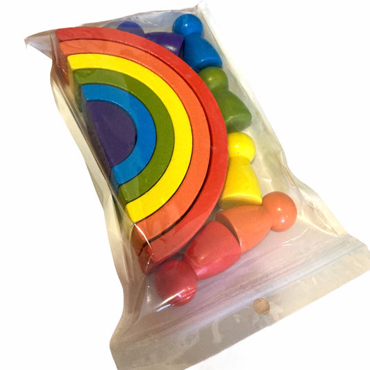 Wood Rainbow Toy