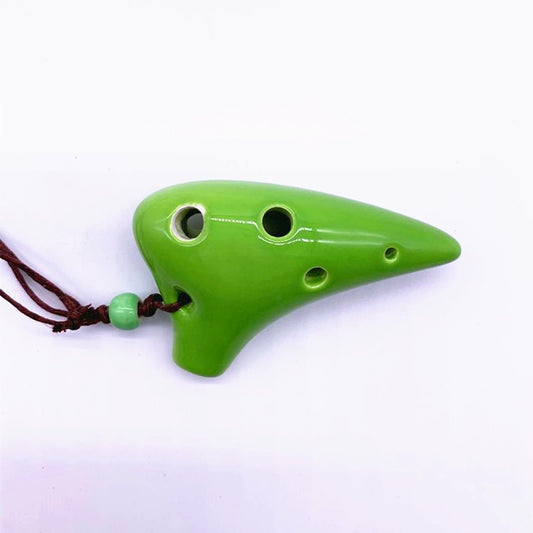 Ocarina Soprano C Small with 6 Holes and Strap