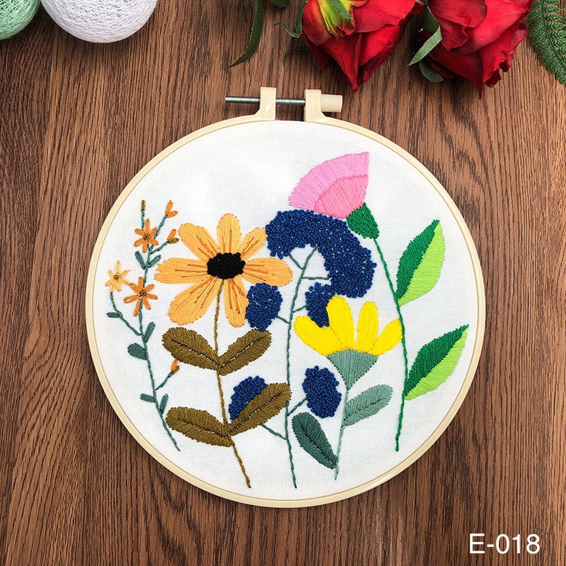 Embroidery Kits Flower series