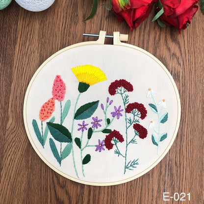 Embroidery Kits Flower series