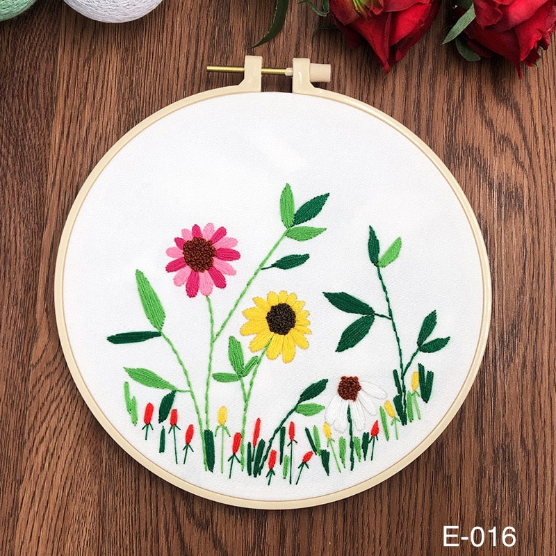 Embroidery Kits Flower series