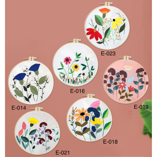 Embroidery Kits Flower series