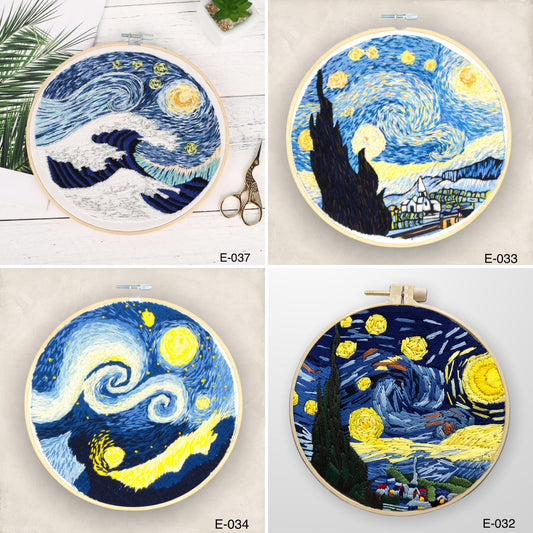 Embroidery Kit Starry Night Series