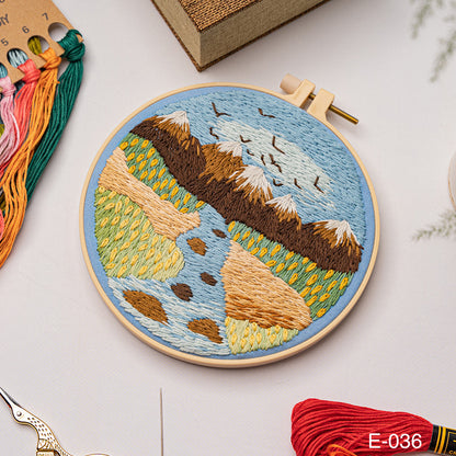 Embroidery Kits Beautiful Scenery