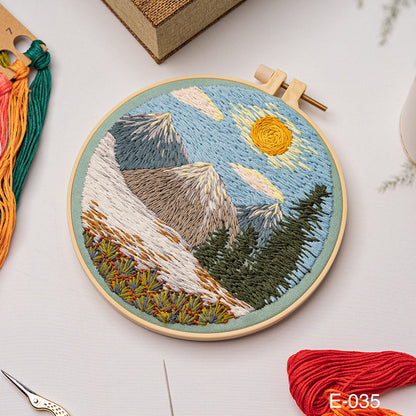 Embroidery Kits Beautiful Scenery