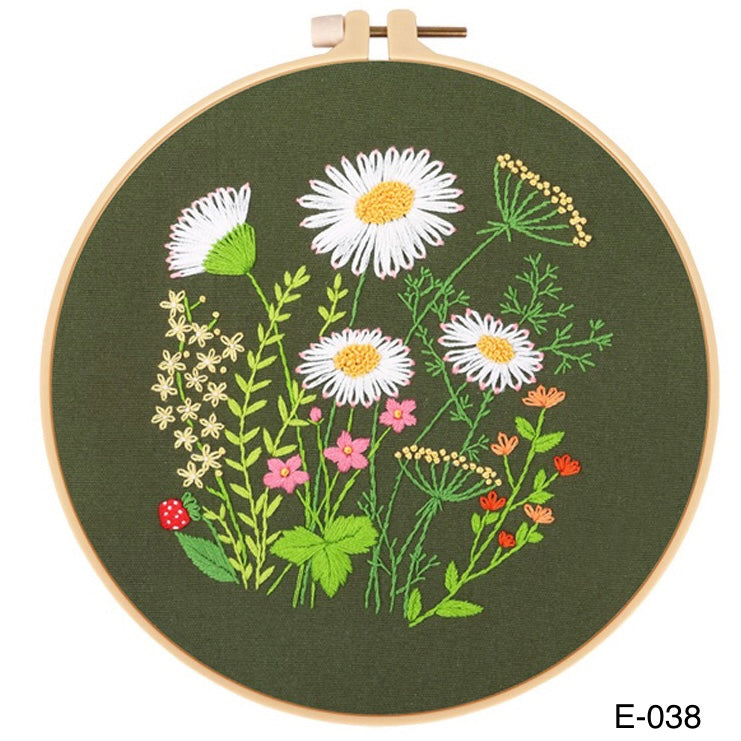 Embroidery Kits Flower Bouquets