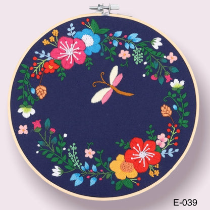 Embroidery Kits Flower Bouquets