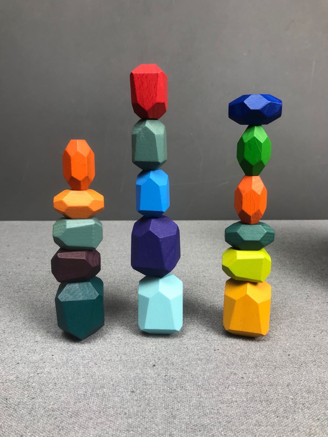 Wooden Stacking Stone 20pcs – Boardgames and Puzzles