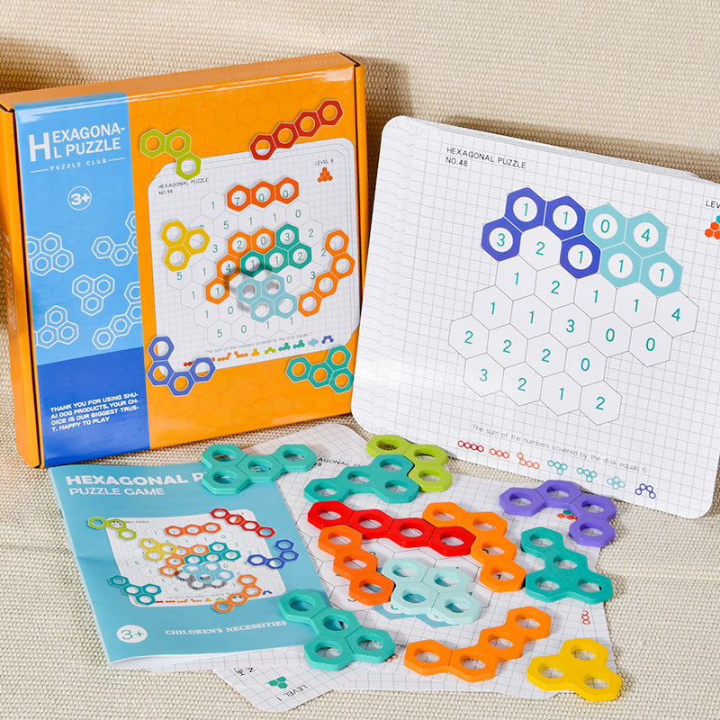 Hexagonal Math Puzzels Hexagonal Puzzle – Boardgames and Puzzles