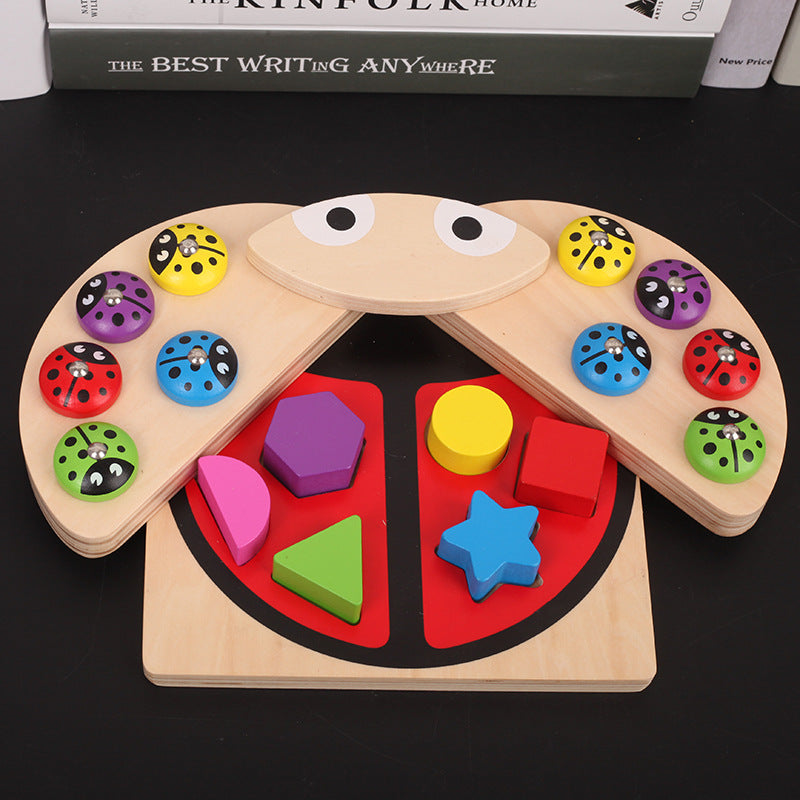 Ladybug Wood Toy