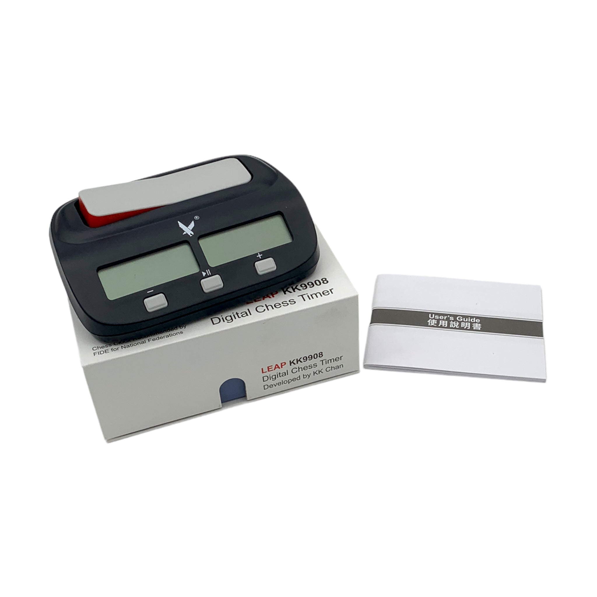 LEAP Orologio Digitale Per Scacchi, Omologato FIDE, Timer Professionale Con 35 Modalità, Bonus E Ritardo, Blu