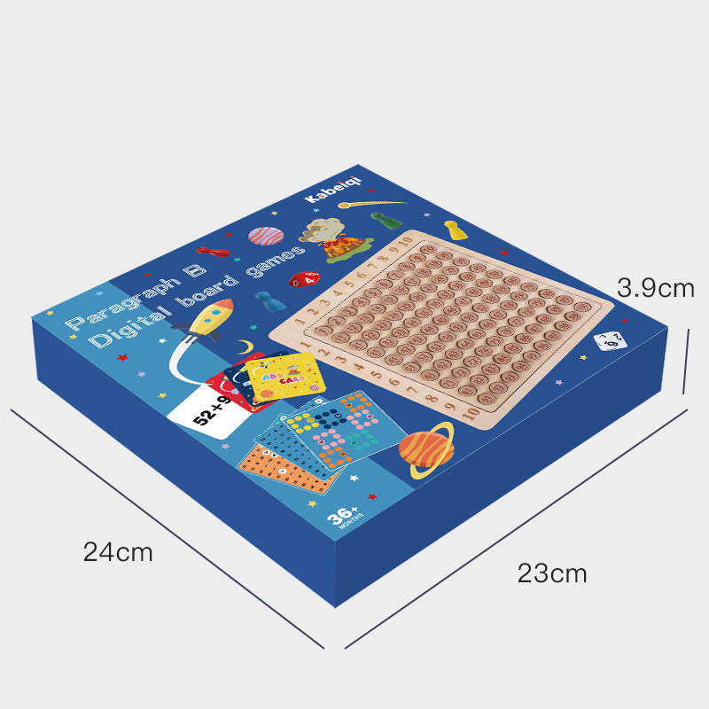 Math Learning Board Game