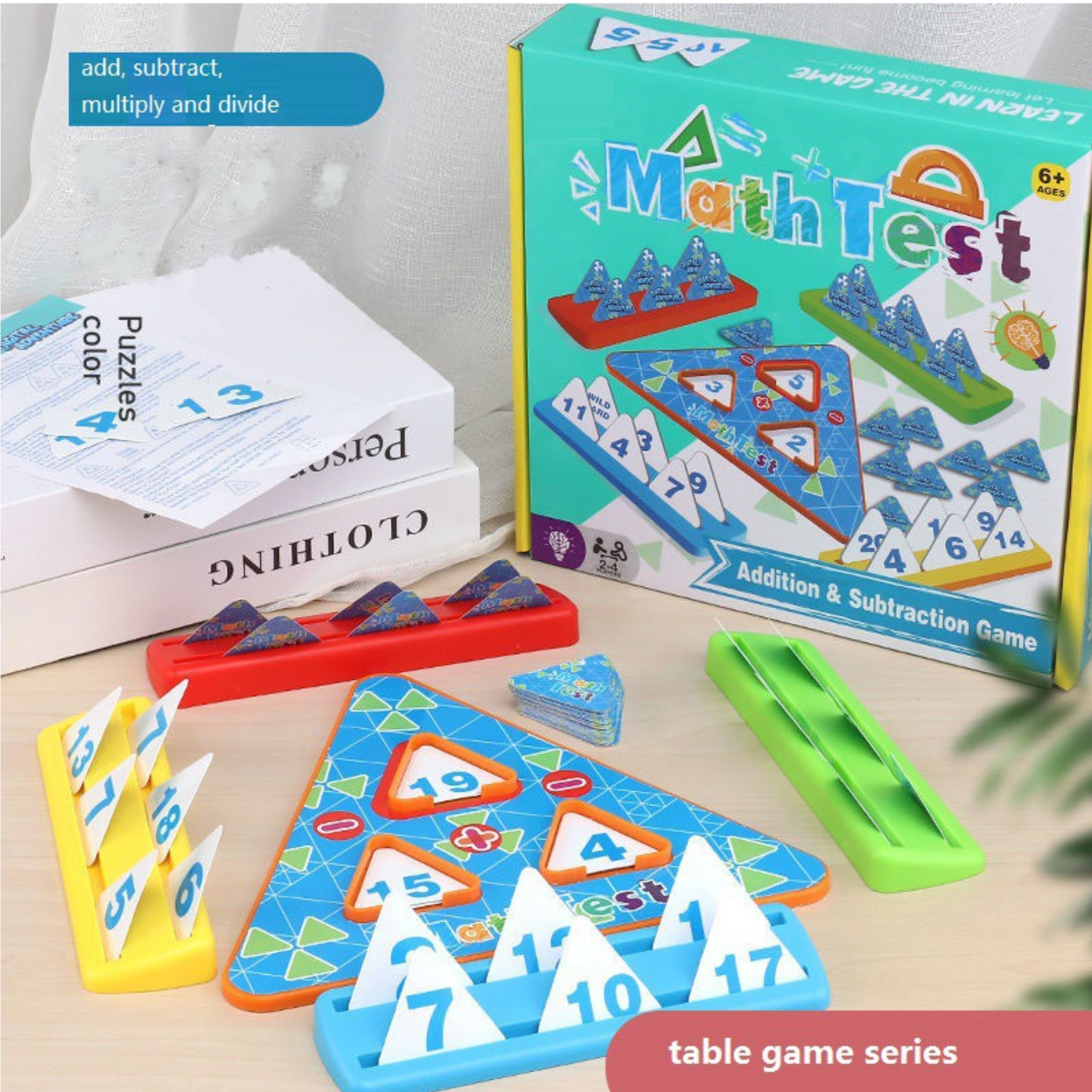 Math Test Game – Boardgames and Puzzles