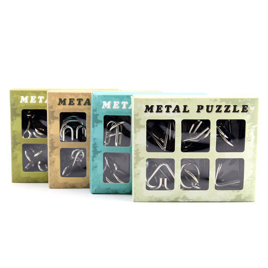 Metal Puzzle Set