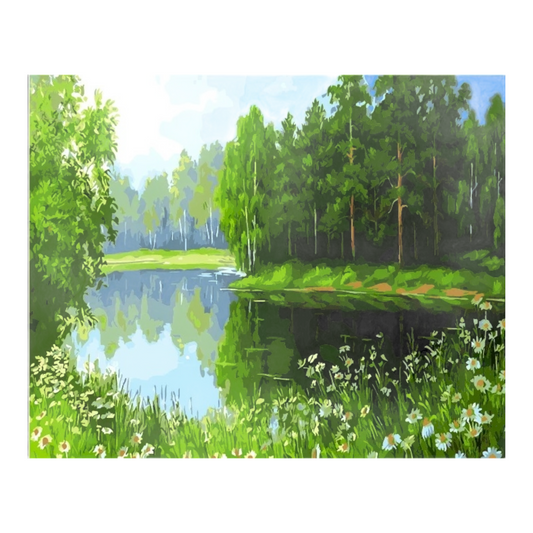 Lake view Painting