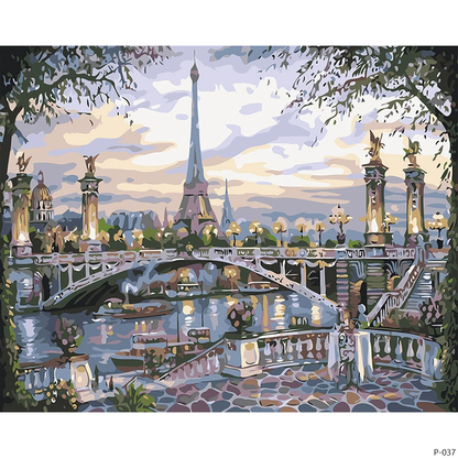 Paris scenery Painting