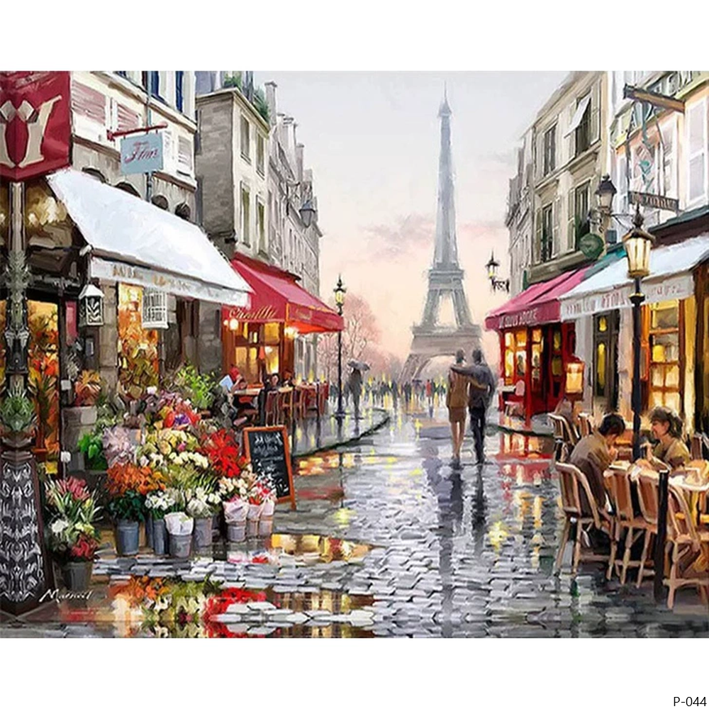 Paris scenery Painting