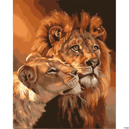 Lion Painting