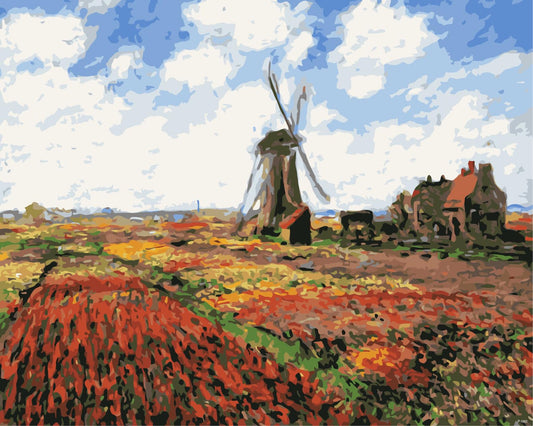 Windmill Painting