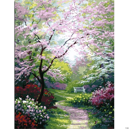 Flowers Garden Painting