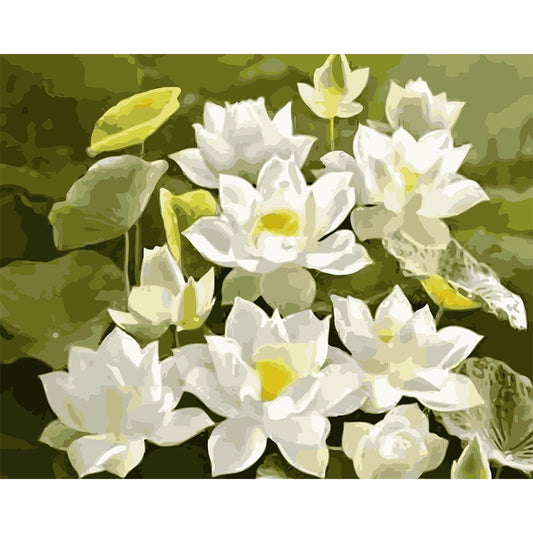 White Water Lillie Painting