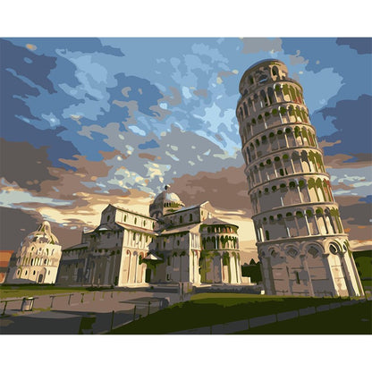 Pisa Tower Painting