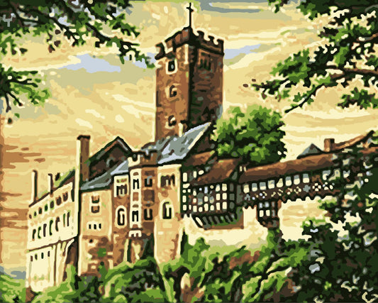 Wartburg Castle Painting