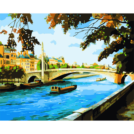 Paris Scenery Painting