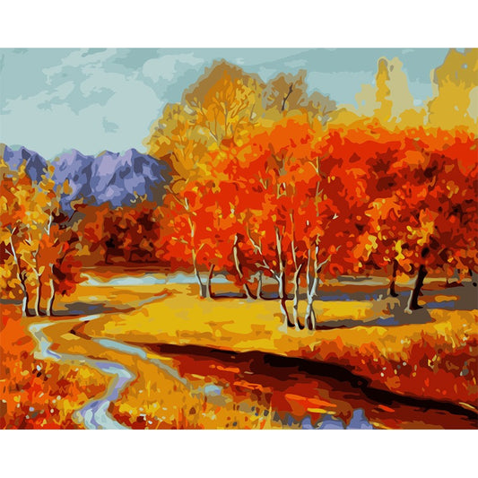 Autumn Scenery Painting