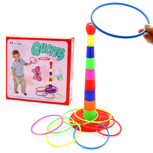 Quoits Plastic Ring Tossing Game for Kids