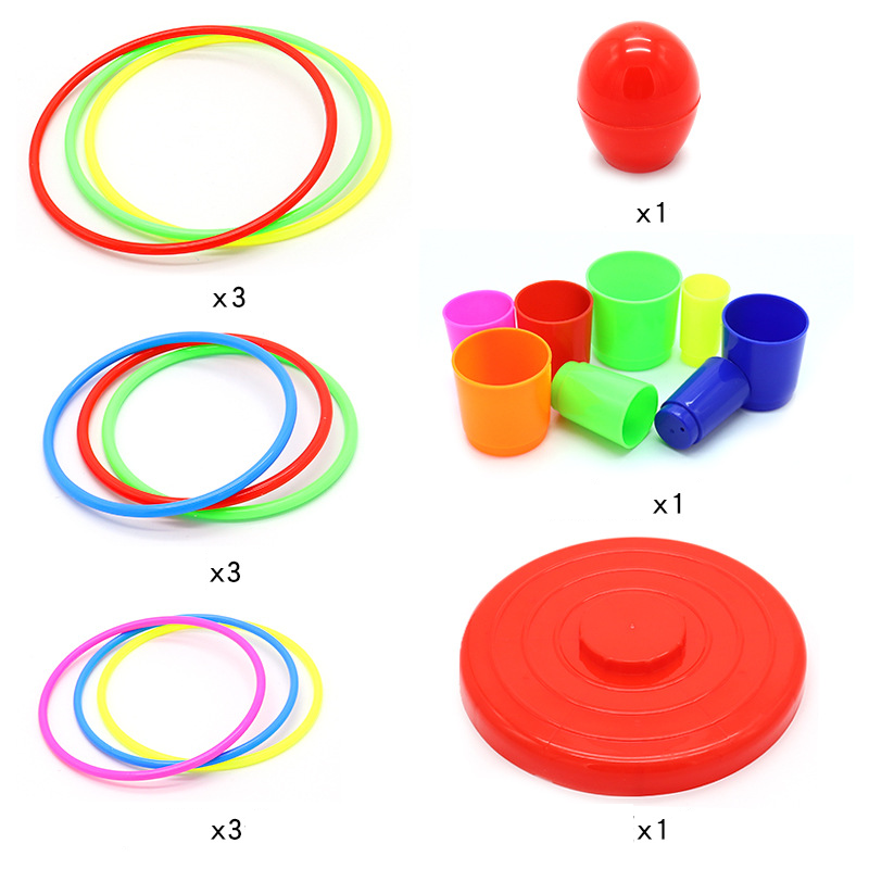 Quoits Plastic Ring Tossing Game for Kids – Boardgames and Puzzles