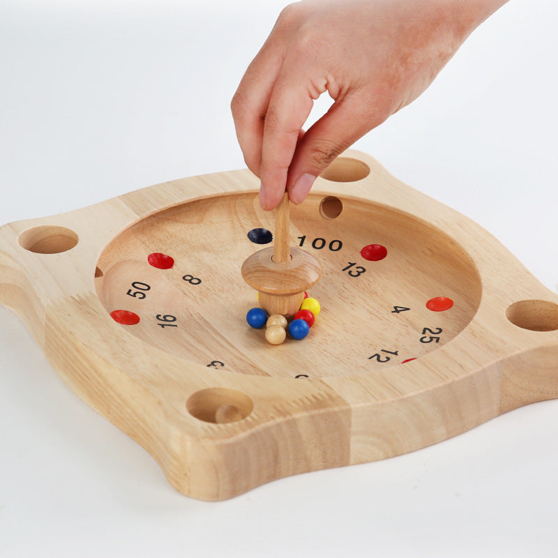 Control Roulette Puzzle Tiroler Roulette Spinning Game Wood – Boardgames and Puzzles