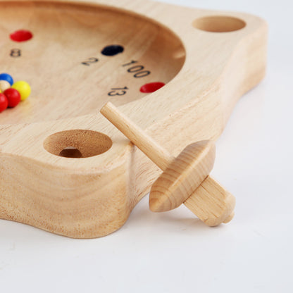 Tiroler Roulette Spinning Game Wood