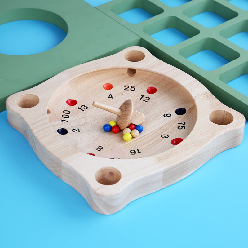 Control Roulette Puzzle Tiroler Roulette Spinning Game Wood – Boardgames and Puzzles