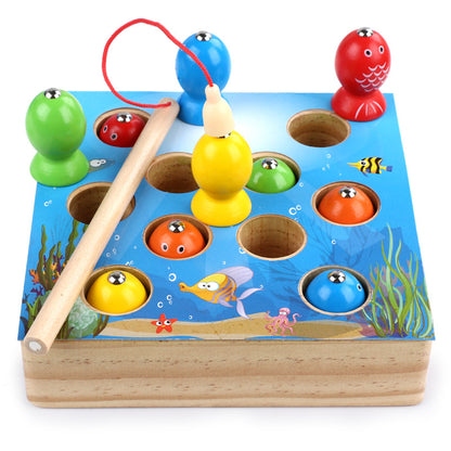 Magnet Fishing Game with board