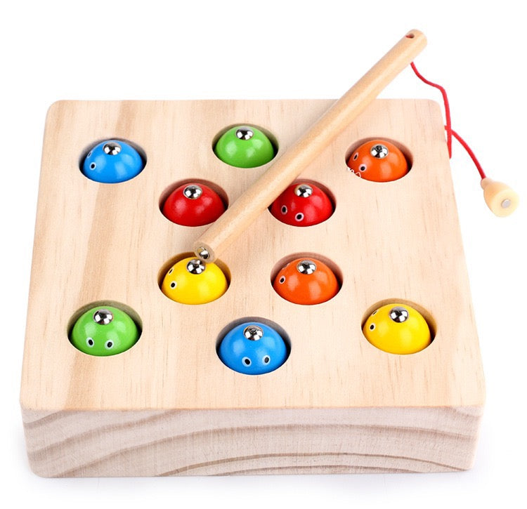 Magnet Fishing Game with board